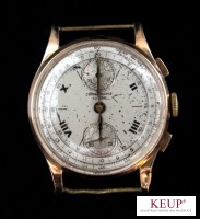 Goldene Armbanduhr - Marke Chronograph Swiss
