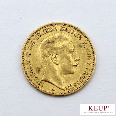 Goldmünze - 20 Mark - Deutsches Reich 1899