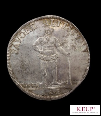 Historische Silbermünze
