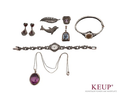 Lot Silberschmuck