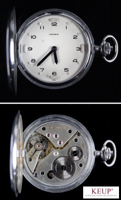 Sprungdeckel-Taschenuhr - Marke Henex Watch&Co.